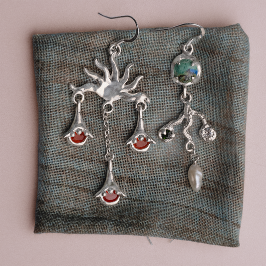 Sun Rays & New Life Earrings