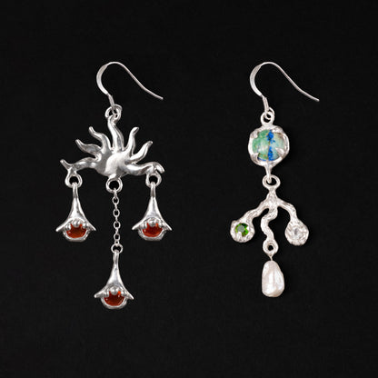 Sun Rays & New Life Earrings